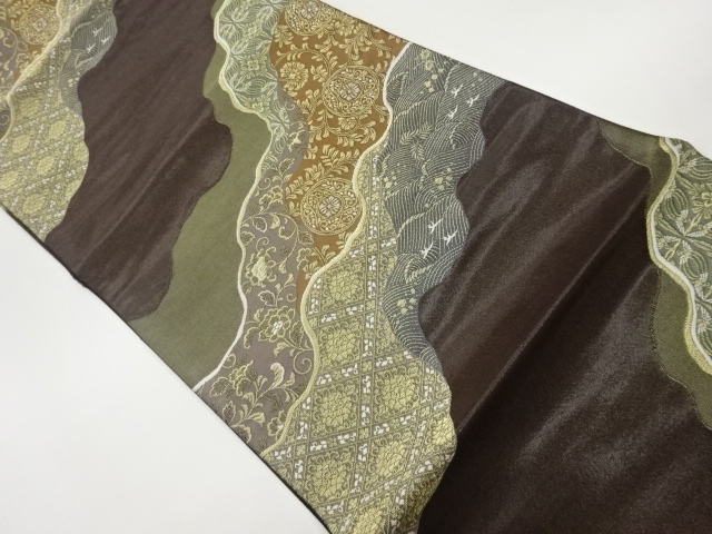 JAPANESE FUKURO OBI / WOVEN MICHINAGADORI